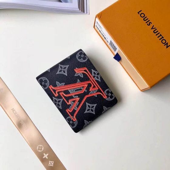 Replica LV 2018 DOWNLV Limited Edition MULTIPLE Bi Fold M62891 Wallets