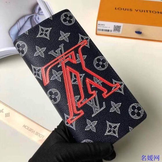 Replica LV 2018 DOWNLV Limited Edition BRAZZA Men Bi Fold M62893 Wallets