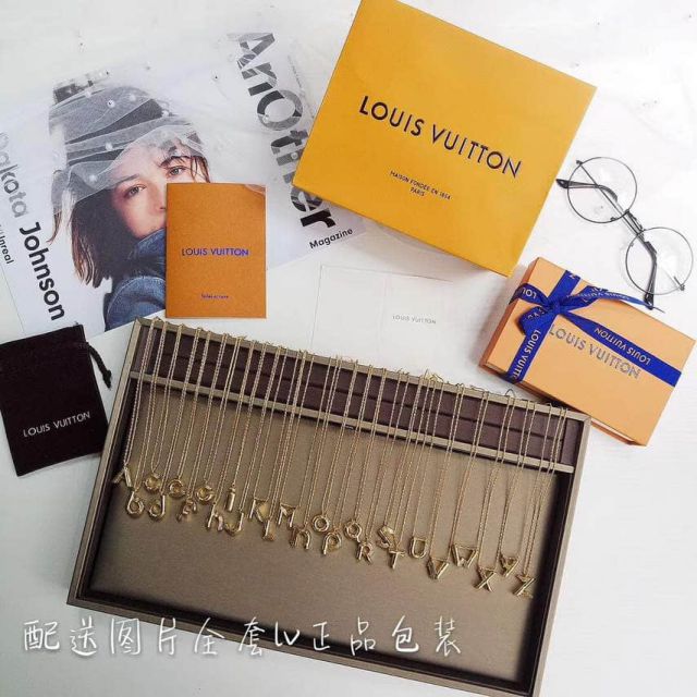 Replica 2018 LV K GOLD Necklaces