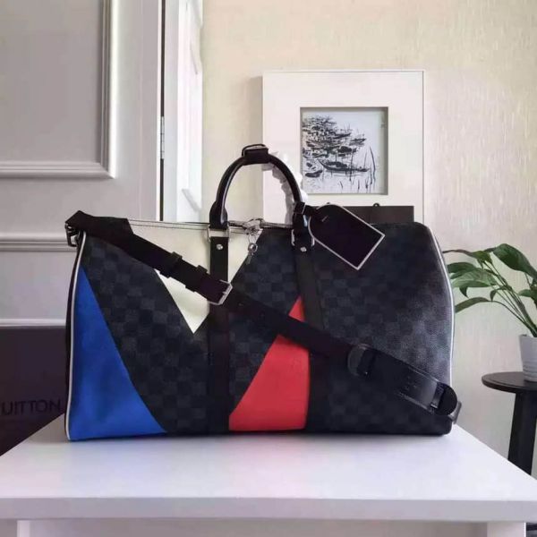 Replica LV N41617 Neverfull Americas Cup Travel Bags
