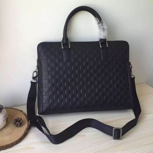 Replica LV N41156 Men Canvas Briefcases