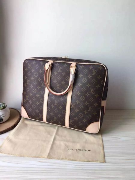 Replica LV M40226 Monogram Yellow Men Briefcases