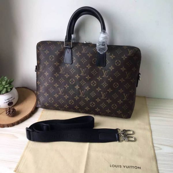 Replica LV N48224 Monogram Men Men Briefcases