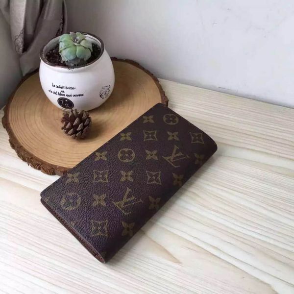 Replica LV M60665 Monogram Black Bi Fold 1 1 Wallets