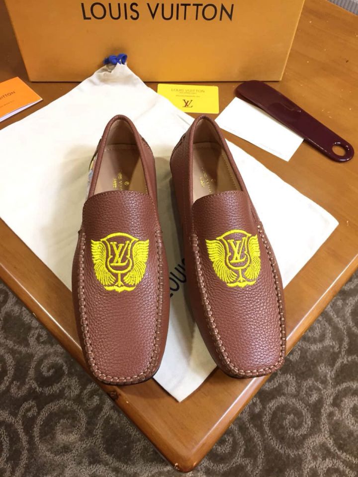 Replica 2018 LV Causal Men Loafers