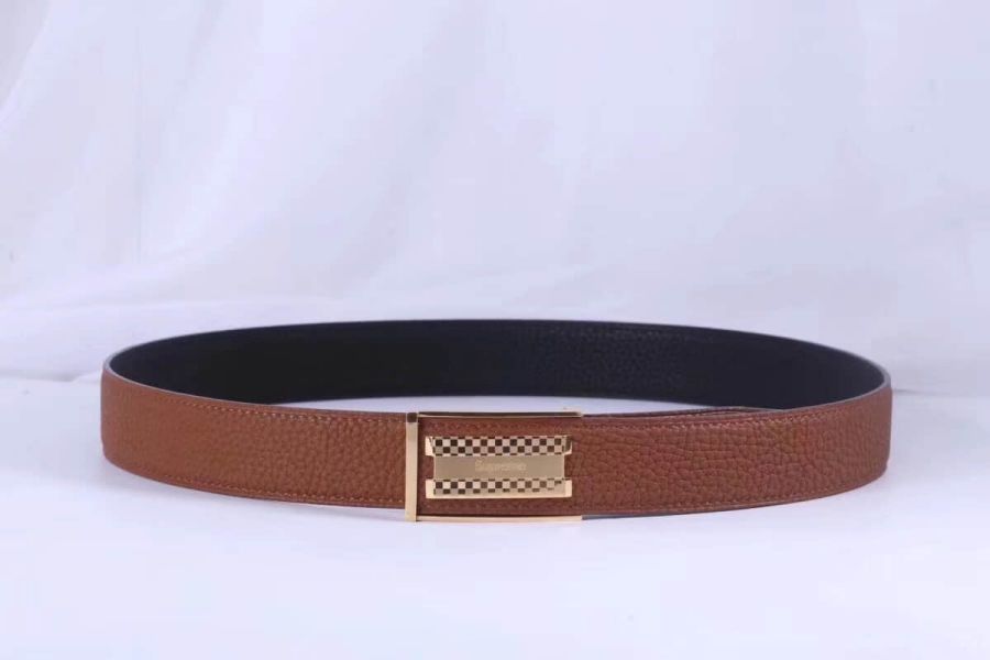 Replica LV x Supreme 2018 Men Belts