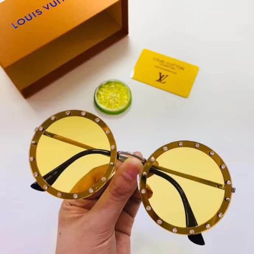 Replica LV Round 2018 Polarized Women Sunglasses