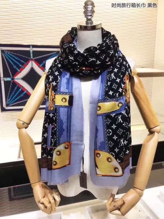 Replica 2018 LV Silk 100*200 Women Scarves