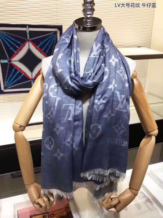 Replica LV Cashmere 2018 Silk Women Scarves