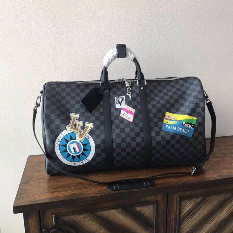 Replica LV League Keepall 55 Travel Bags