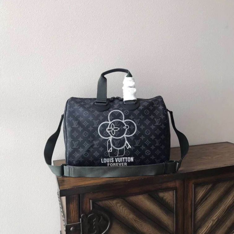 Replica LV SPEEDY BANDOULIERE 40 Sunflower Travel Bags