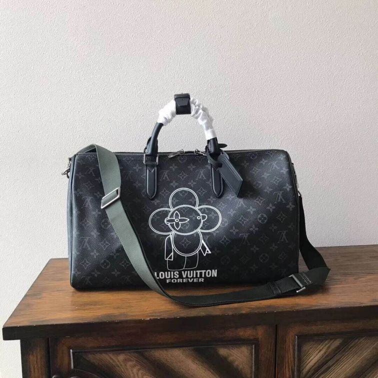 Replica LV KEEPALL 45 Sunflower Travel Bags
