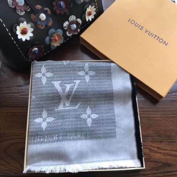 Replica LV Silk Wool Square Women Scarves