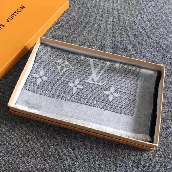 Replica LV Silk Wool Wool Square Women Scarves