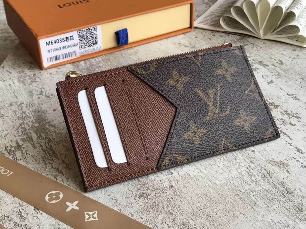 Replica LV Monogram Coin Card Holder