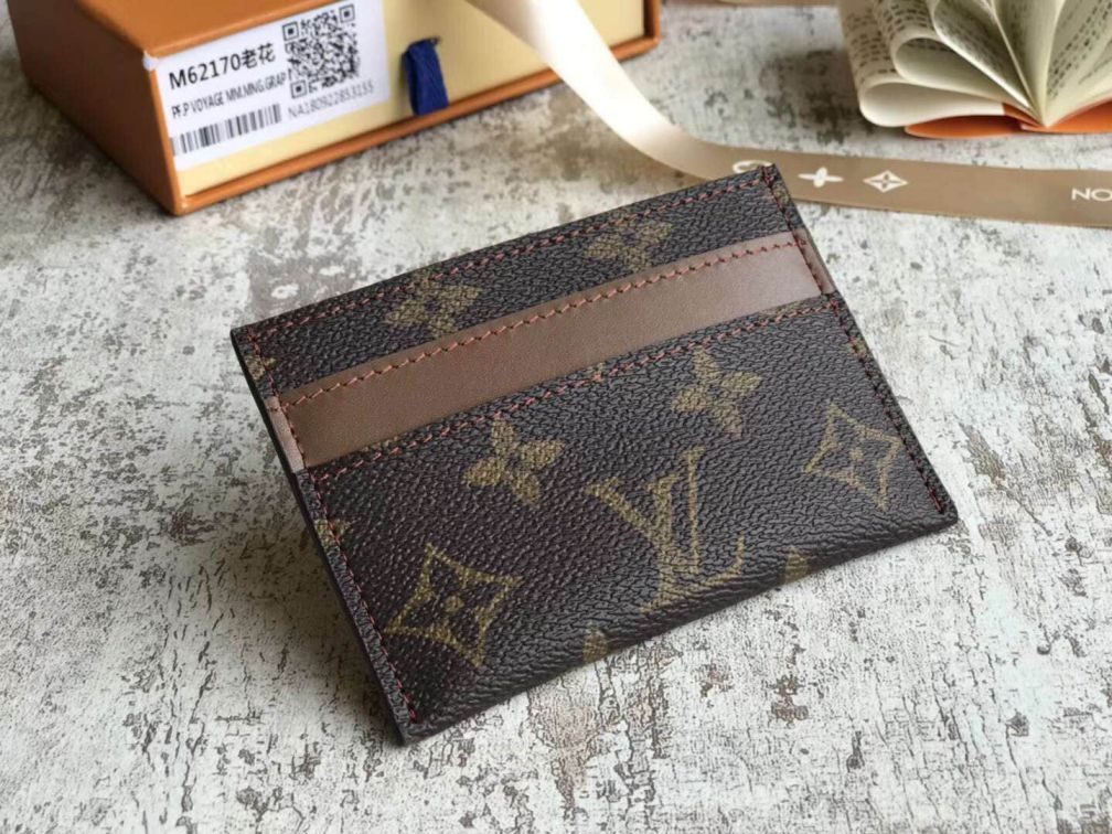 Replica LV PORTE CARTES DOUBLE Monogram Card Holder