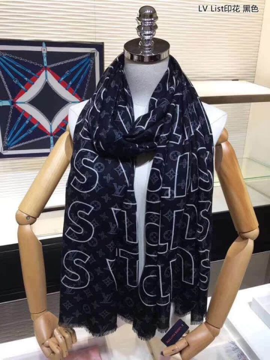 Replica 2018 LV List Silk Square Women Scarves