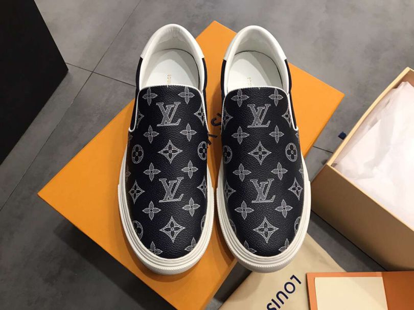 Replica 2018 LV TROCADERO Men Casual Shoes