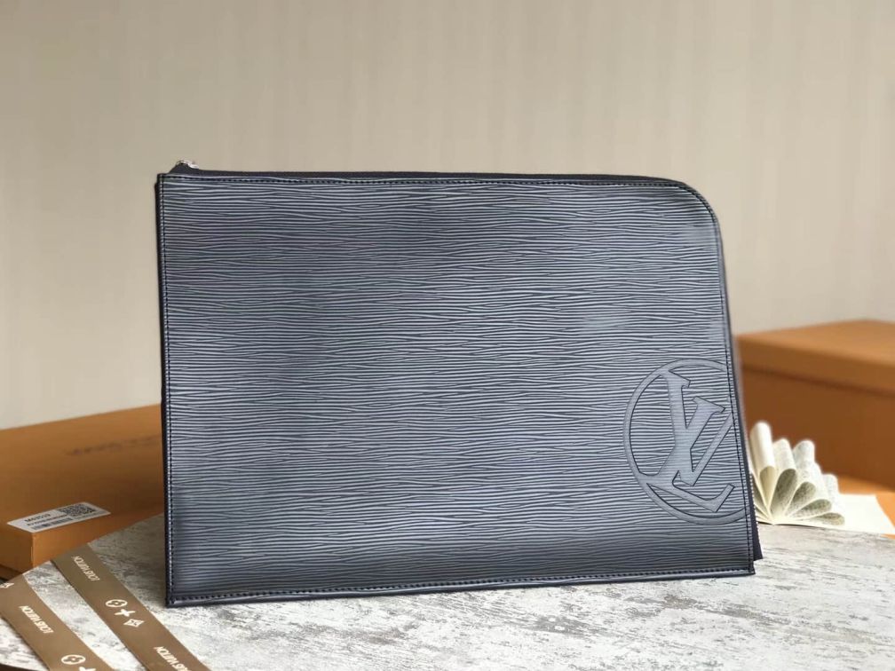 Replica LV Epi Pochette Jour Men Large M63519 Clutch Bags