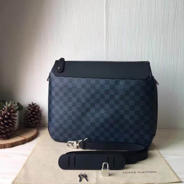 Replica LV Men Crossbody GREEN WICH Blue N41348 Shoulder Bags