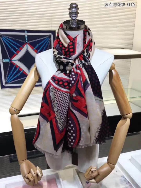 Replica LV Monodots Monogram Cashmere Women Scarves