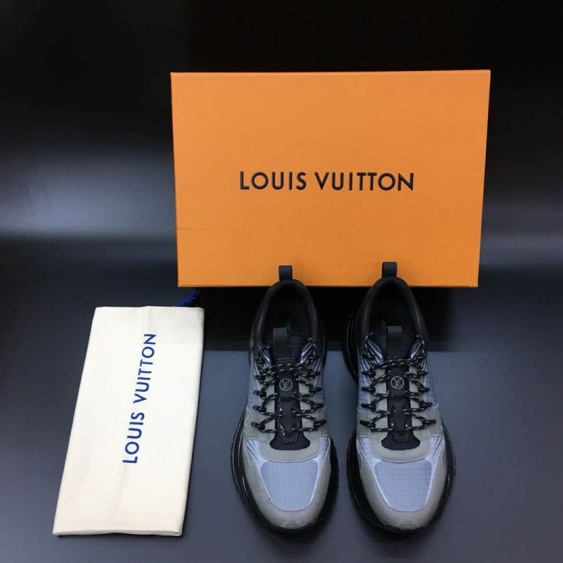 Replica LV Canvas RUN AWAY PULSE Sneakers 1A4K66 Men Sandals