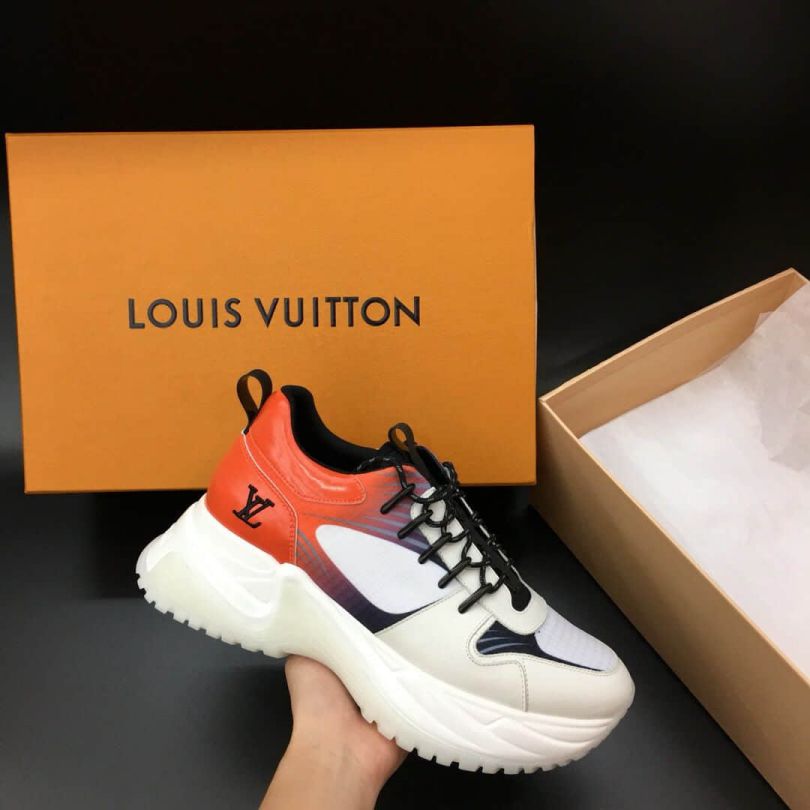 Replica LV Canvas RUN AWAY PULSE Men Sneakers
