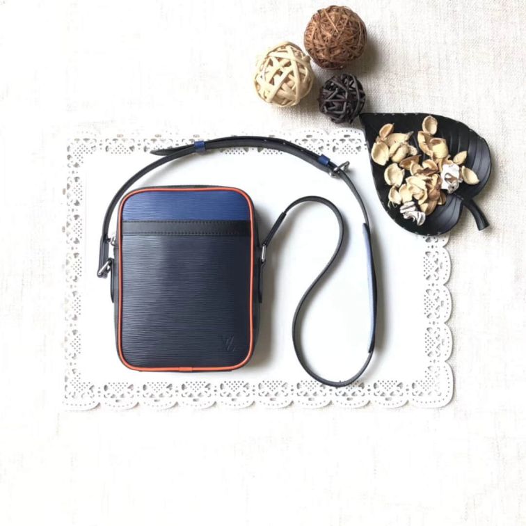 Replica LV 2018 Men Crossbody Messenger DANUBE SLIM M51460 Shoulder Bags
