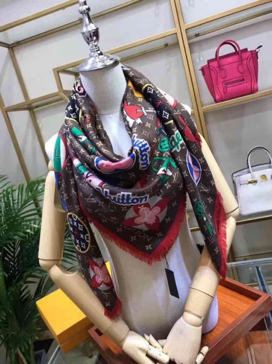 Replica LV Stories SquareM71089 Women Scarves
