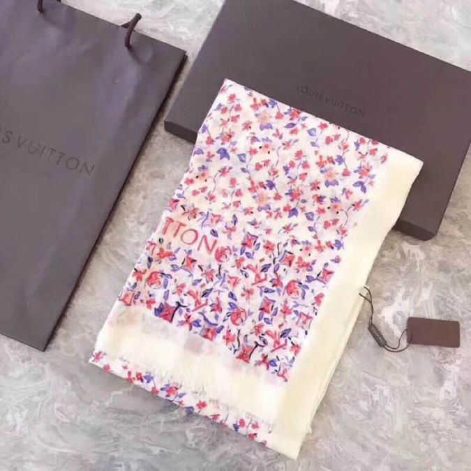 Replica 2018 LV logo Cashmere Women Scarves