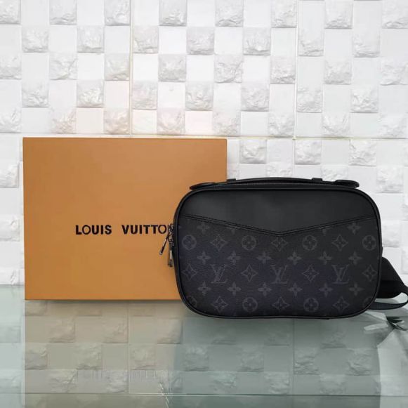 Replica LV M42906 Explorer Monogram Eclipse Canvas Crossbody Shoulder Bags