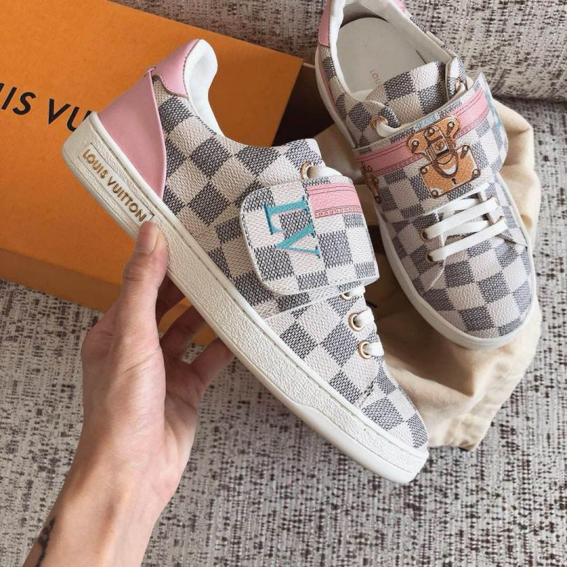 Replica 2018 LV FRONTROW Sneakers 1A43GJ Women Sandals