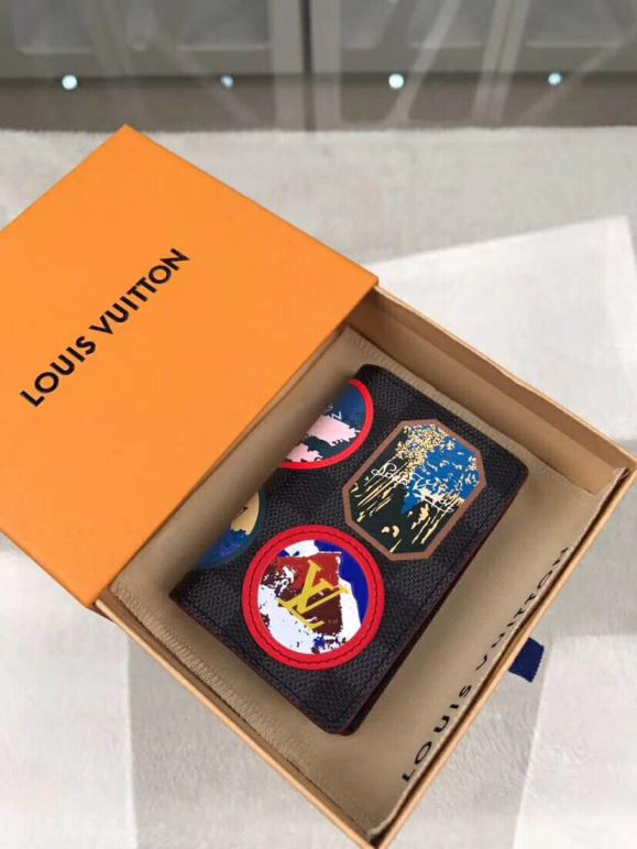 Replica LV 2018 Bi Fold N60130 Card Holder