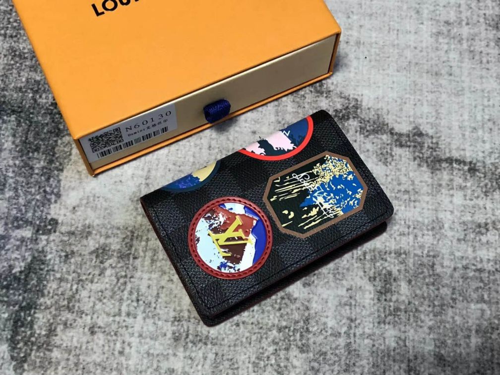 Replica LV Bi Fold N60130 Card Holder