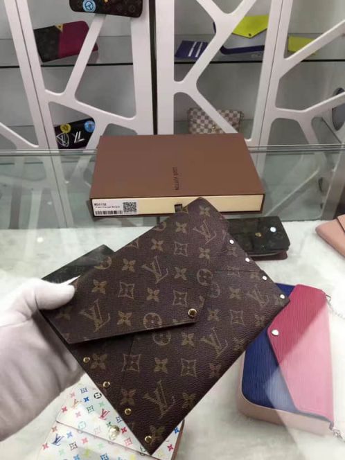Replica LV Clutch Bags 2016 Rivets Enveloppe M56158