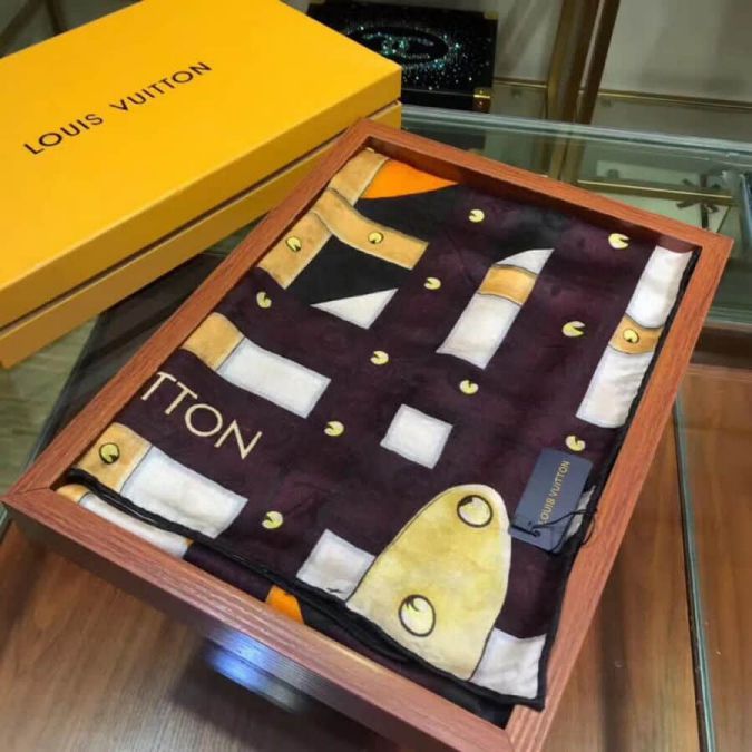 Replica LV New Cashmere Square Women Scarves