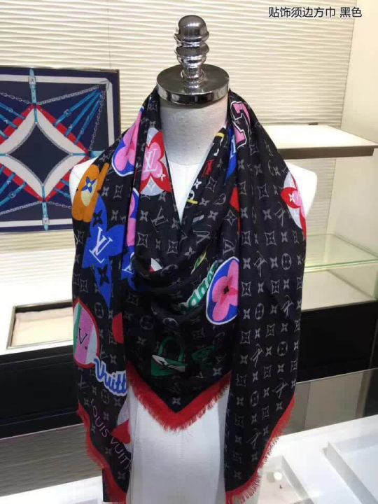 Replica LV Stories Monogram Square Women Scarves