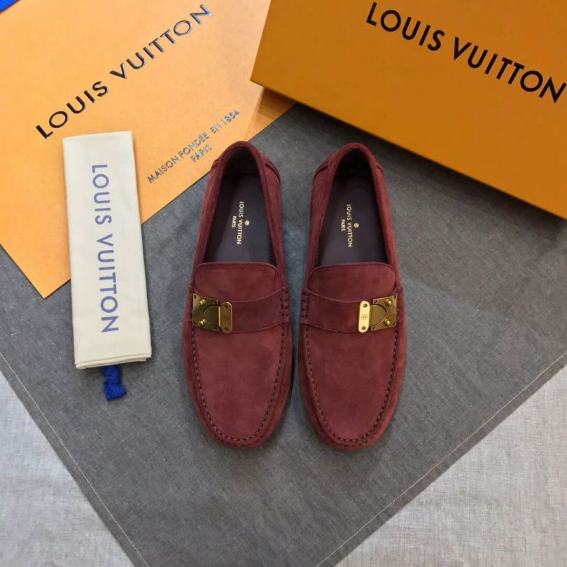 Replica 2018 LV Men Driver Shoes