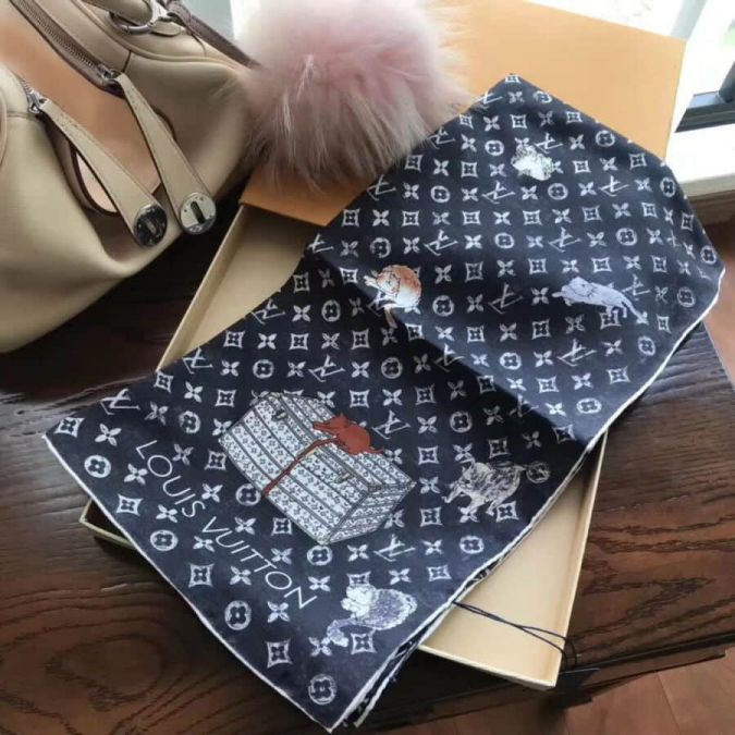 Replica LV CATOGRAM Women Scarves