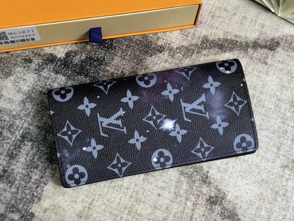 Replica LV M63871 BRAZZALV Long Bi Fold Wallets