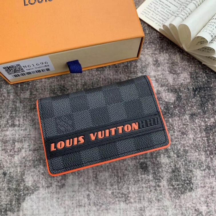 Replica LV 1854 Bi Fold M61696 Card Holder
