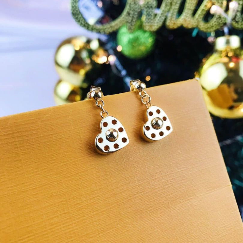Replica LV 925 Silver Earrings
