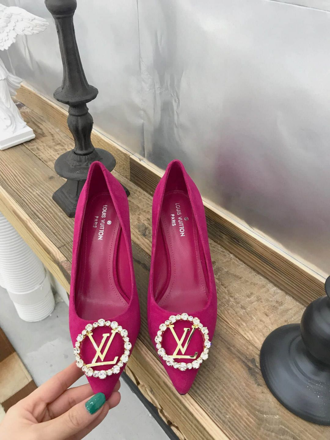 Replica 2018 LV Heels Women Sandals