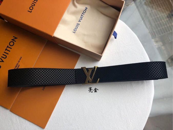 Replica LV Classic Suede 40mm Men Belts