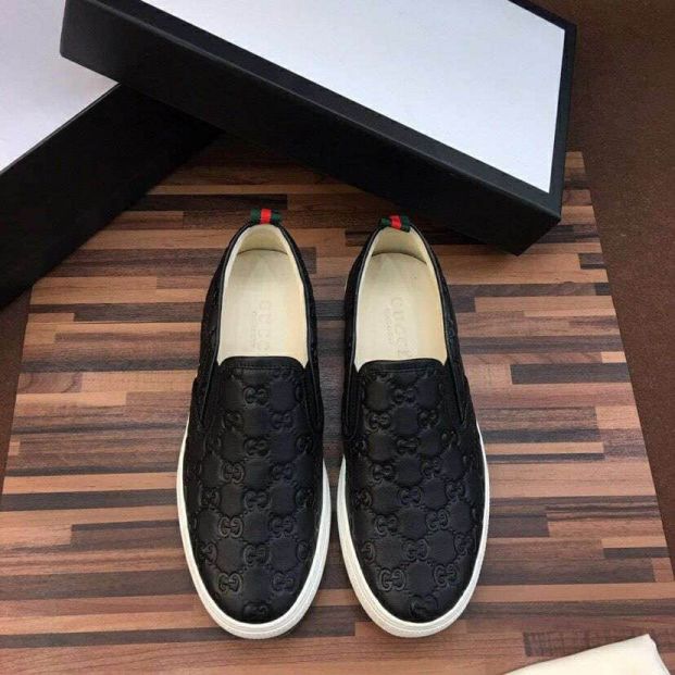 Replica LV Black logo Men Causal Sandals