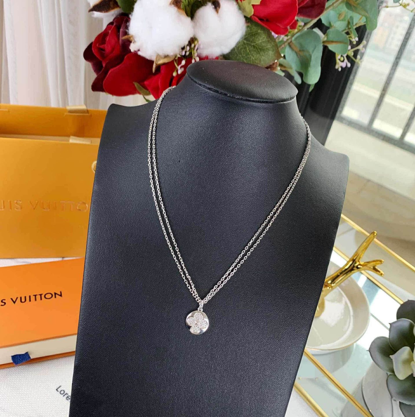 Replica LV Double Necklaces