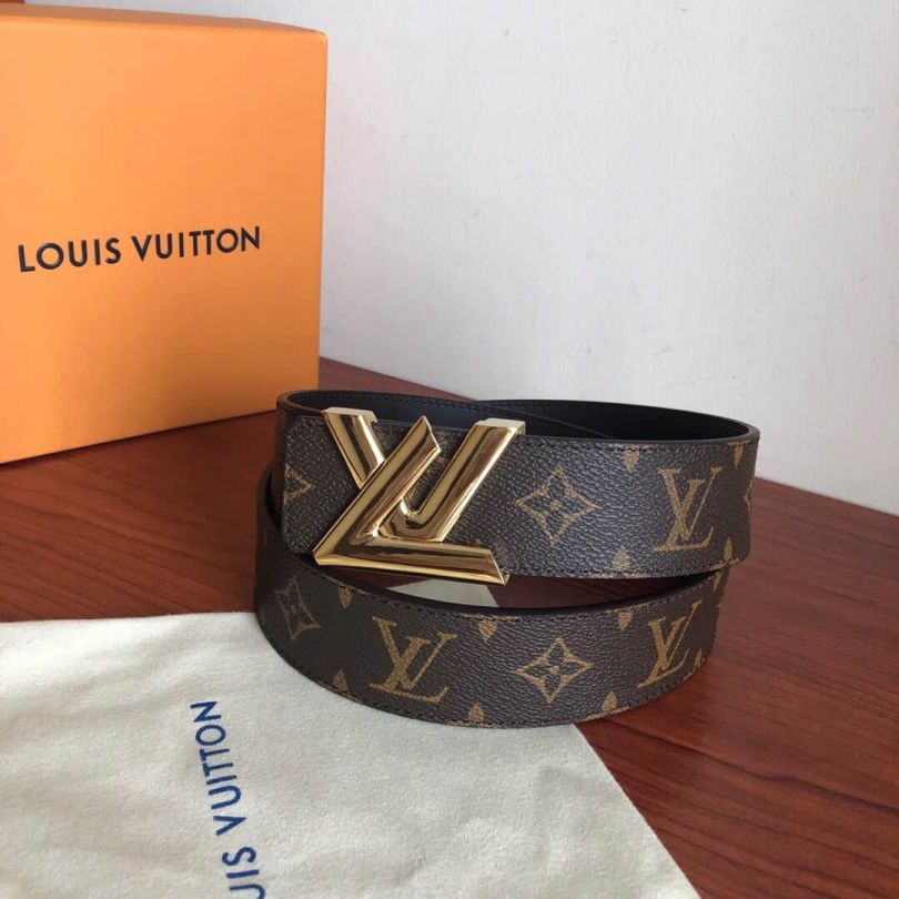 Replica LV Metal Buckle 38cm Men Belts