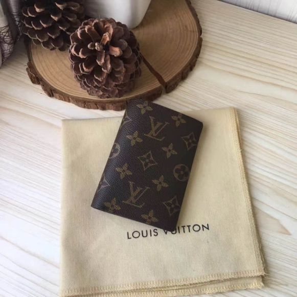 Replica LV James Bi Fold Monogram Canvas Leather M60251 Wallets