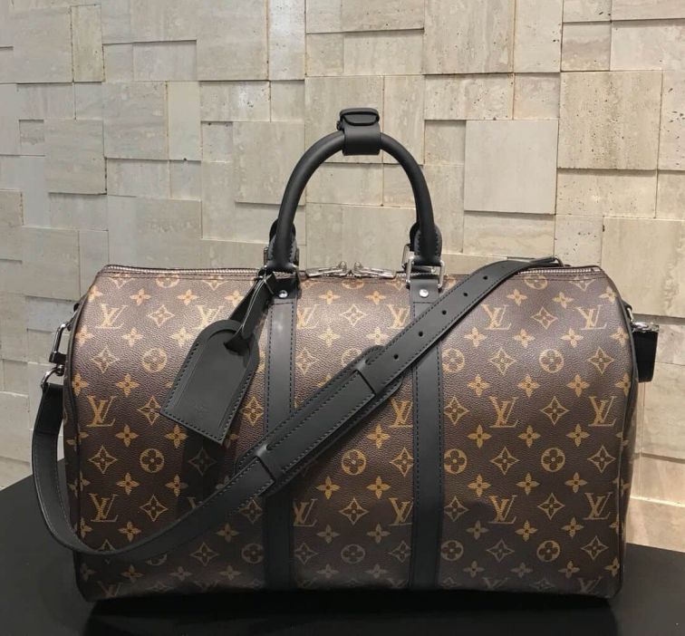 Replica LV M56711 KEEPALL 45 with Shoulder Strap Travel Bags