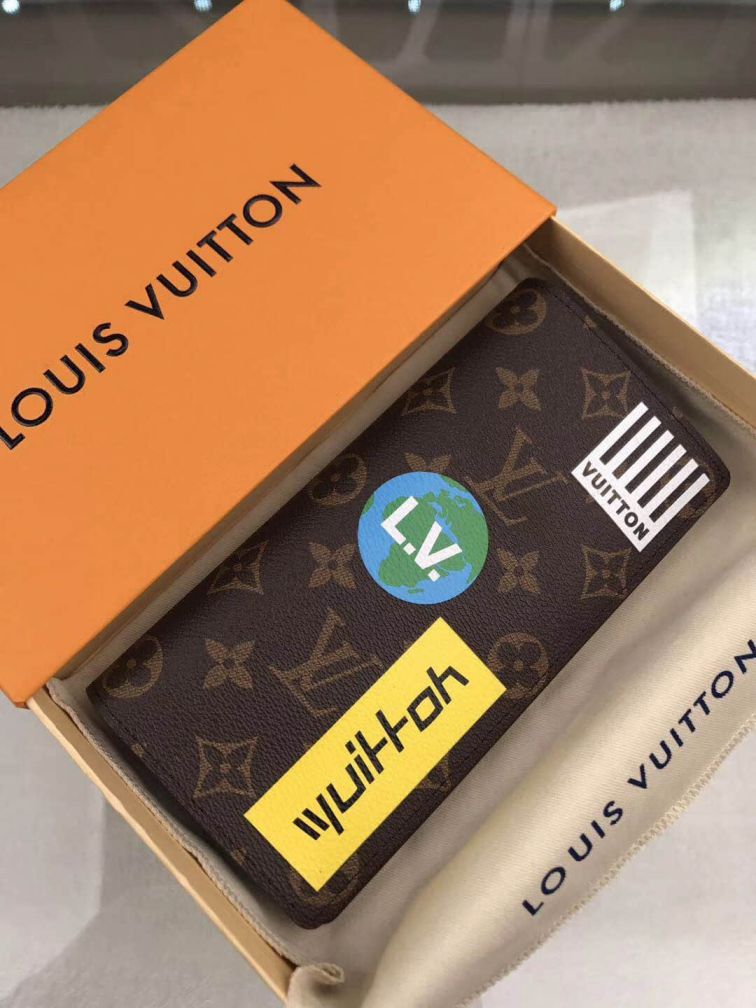 Replica LV M67823 201854 BRAZZA Bi Fold Wallets